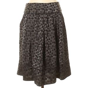 Chenault polka dot midi skirt, size 12